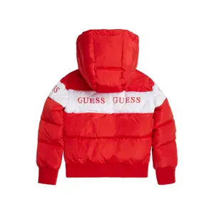 Girl's hooded jacket Guess image-1