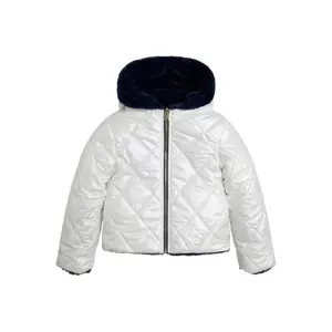 Wendemantel aus Nylon und Kunstpelz, Mädchen Guess image-0