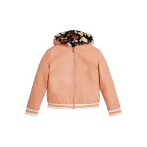 Wendejacke aus Kunstfell und Polyester, Mädchen Guess image-1