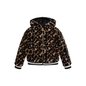 Wendejacke aus Kunstfell und Polyester, Mädchen Guess image-0