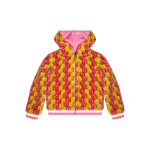 Wendejacke aus Kunstfell und Polyester, Mädchen Guess image-0