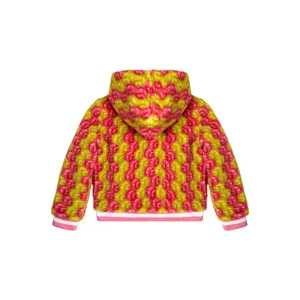 Wendejacke aus Kunstfell und Polyester, Mädchen Guess image-1