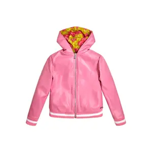 Wendejacke aus Kunstfell und Polyester, Mädchen Guess image-2
