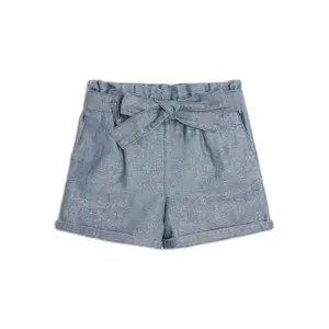 Girl's denim shorts Guess Lurex image-0