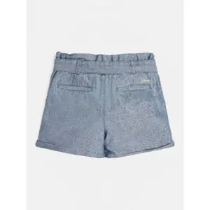 Girl's denim shorts Guess Lurex image-1