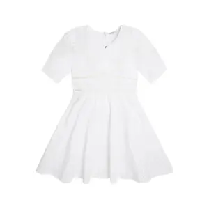 Girl's woven tray dress Guess image-0