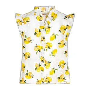 Girl's short sleeve shirt Guess Sangallo image-0