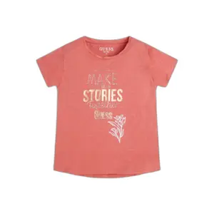 Girl's T-shirt Guess Slub image-0
