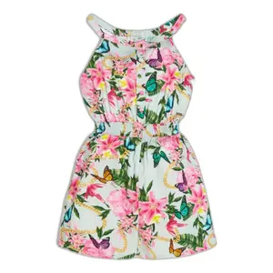 Girl's twill jumpsuit Guess image-0