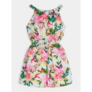 Girl's twill jumpsuit Guess image-1