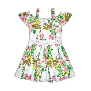 Schulterfreies Kleid für Mädchen Guess Sangallo image-0