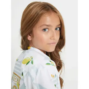 Girl's zip-up T-shirt Guess Active image-4