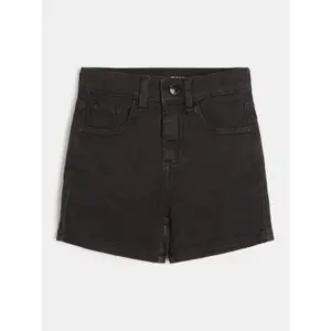 Girl's denim shorts Guess Bull image-0