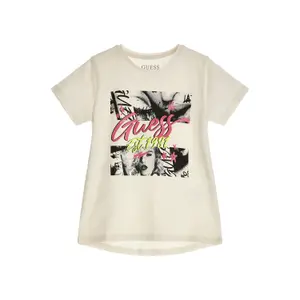 Girl's T-shirt Guess High Low image-0