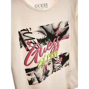 Girl's long sleeve T-shirt Guess High Low image-1