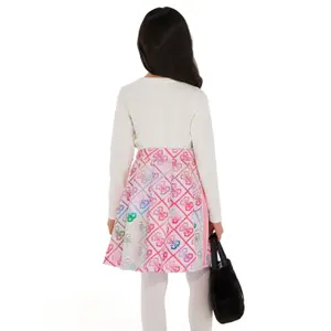 Girl's long sleeve T-shirt Guess High Low image-3