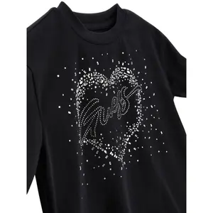 Girl's rhinestone T-shirt Guess image-2