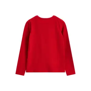 Girl's long-sleeved rhinestone T-shirt Guess image-1