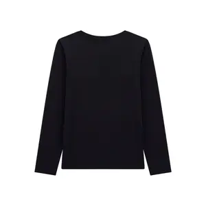 Girl's long-sleeved rhinestone T-shirt Guess image-1