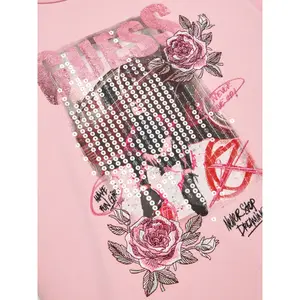 Oversized girl T-shirt Guess image-2