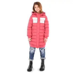 Hooded Puffer Jacket Guess image-1