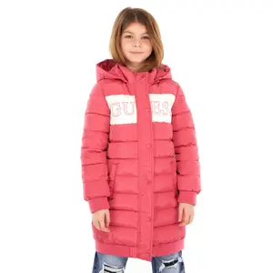 Hooded Puffer Jacket Guess image-0