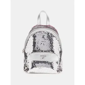 Girl's glitter backpack Guess image-1