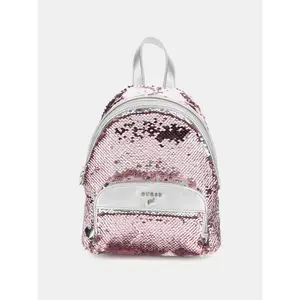 Girl's glitter backpack Guess image-2