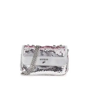 Skuldertaske med pailletter til piger Guess image-1