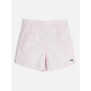 Cotton poplin shorts for girls Guess image-2