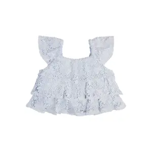 Girl's lace dress Guess Top W/flounce image-1