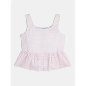 Girl's cotton poplin shirt Guess image-2