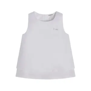 Girl's cotton poplin shirt Guess image-0