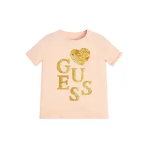 Girl's organic jersey T-shirt Guess image-1