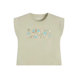 Girl's cotton T-shirt Guess image-1