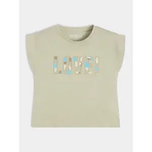 Girl's cotton T-shirt Guess image-2