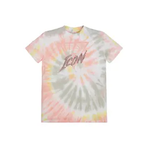 Girl's cotton T-shirt Guess Tie&Dye image-1