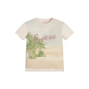 Girl's jersey T-shirt Guess image-1