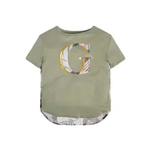 Girl's viscose T-shirt Guess High Low image-0