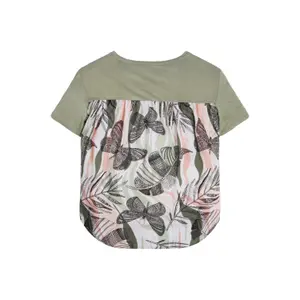 Girl's viscose T-shirt Guess High Low image-1