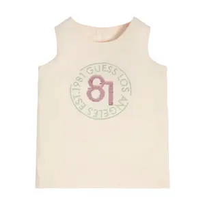 Tank top with girl buckle Guess image-1