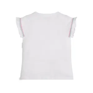 Girl's organic cotton T-shirt Guess image-0
