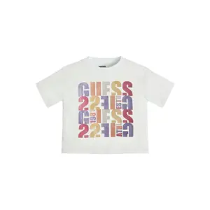 Girl's crop T-shirt Guess Mini Me image-0