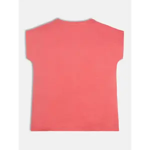 Girl's organic jersey T-shirt Guess image-3
