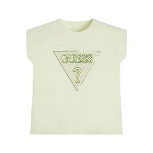 Girl's organic jersey T-shirt Guess image-1