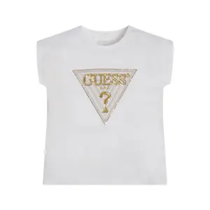 Girl's organic jersey T-shirt Guess image-1