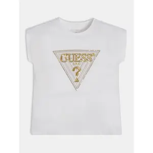 Girl's organic jersey T-shirt Guess image-2