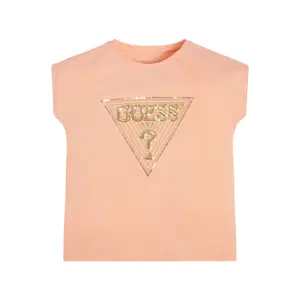 Girl's organic jersey T-shirt Guess image-1