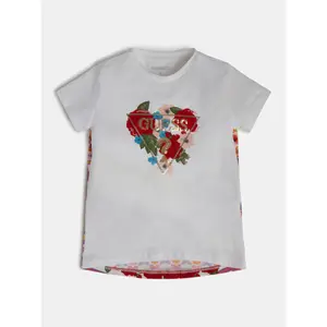 Girl's jersey T-shirt Guess image-1