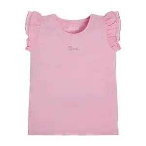 Girl's knit T-shirt Guess image-1